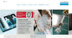 Desktop Screenshot of caubere.fr